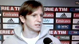 Ambrosini da dellInfame a Chiellini IbraStorari Prova Tv 09022012 [upl. by Jar]