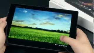 Видеообзор от iXBTcom  планшет Sony Xperia Tablet Z [upl. by Valerle]