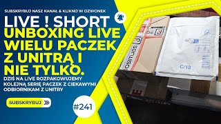 🔥🔥🔥 UnBoxing Unitry i nie tylko  LIVE  Short 🔥🔥🔥 shorts short audio [upl. by Nylyram754]