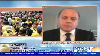 “El referendo revocatorio es una opción constitucional que está siendo bloqueada” diputado Medina [upl. by Averell42]