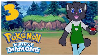 Pokemon Brilliant Diamond  Episode 3  A Fighting Chance [upl. by Gessner]