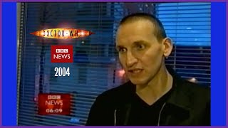 Doctor Who Christopher Eccleston Announced as the Ninth Doctor 2004  BBC News [upl. by Padegs]