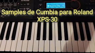 Samples de Cumbia en Roland XPS30 VENTA [upl. by Ten]