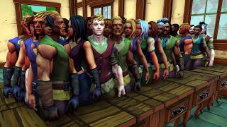 People Order Drinks I Serve Them Captivity  Tavern Manager Simulator [upl. by Lenaj]