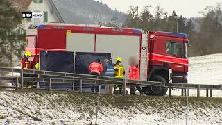 Gossau SG Personenunfall auf der Autobahn [upl. by Armil538]