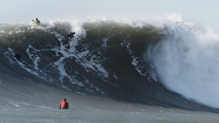 This Might Be the Prettiest Footage of Surfing Giant Mavericks Weve Ever Seen  The Inertia [upl. by Tracey]