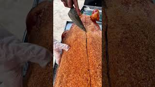 Heo nổ cốm rút xương heoquaydagion food delicious streetfood [upl. by Chrissy]