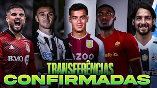 COUTINHO INSIGNE BENITEZ e  60 TRANSFERÊNCIAS CONFIRMADAS DA SEMANA 1 semana de janeiro [upl. by Suirtemed]