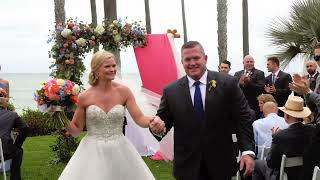 Natalie  Ryan  Ole Hanson Beach Club  OC Wedding Videographer  4k [upl. by Marlen]