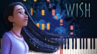 This Wish Ariana DeBose  Wish  Piano Tutorial [upl. by Mcferren951]