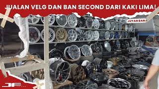 Juyan Ban Palembang Jualan Velg dan Ban Second Dari Kaki Lima [upl. by Meras]