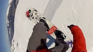 How To Hit A Snowboard Jump  Where To Look During Approach TakeOff amp Landing [upl. by Wurster896]