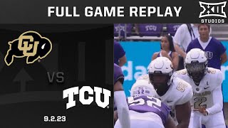 Colorado vs TCU 9223 Friday Full Games  Big 12 Football [upl. by Eli]