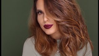 How to Easy Wavy Hairstyle Tutorial  Ali Andreea [upl. by Eelrahs612]