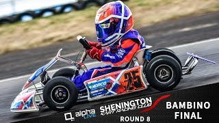 Bambino Final  Round 8  Shenington Kart Racing Club 2018 [upl. by Iolande]