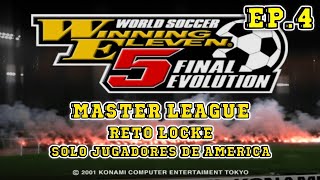 AVANZAMOS EN PRIMERA DIV  MASTER LEAGUE EN WINNING ELEVEN 5  MODO LOCKE  PRO EVOLUTION SOCCER [upl. by Nailil]