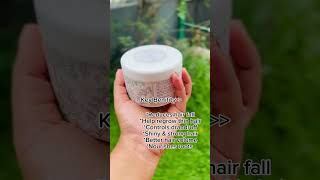 EZTHARA Hair Miracle Cream review🌿ezthara haircaregoviral foryousubscribe 😱👍🏻 [upl. by Damas]