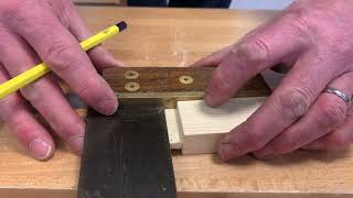 Haunched mortise and tenon [upl. by Kram]