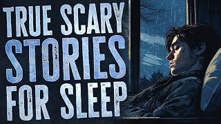 2 Hours of True Scary Stories for Sleep  Rain Sounds  Black Screen Compilation [upl. by Lavella133]