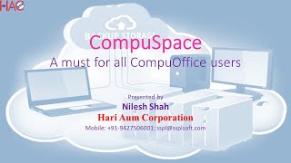 CompuSpace an insurance of your CompuOffice data a must for all CompuTax CompuTDS CompuGST users [upl. by Gilly]