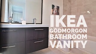 How to assemble Ikea GODMORGON  ODENSVIK Bathroom vanity [upl. by Nadeau]