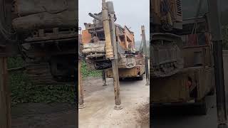 Tunnel rock wall crusher unloading process [upl. by Akered346]