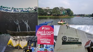 Chetpet Eco Park Full Tour  Boating  Fishing  Aquarium [upl. by Ecnatsnoc]