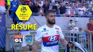 Olympique Lyonnais  ESTAC Troyes  30   Résumé  OL  ESTAC  201718 [upl. by Notnil]