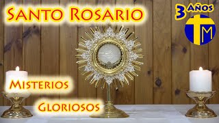 Santo Rosario de hoy miércoles 3 enero 2024 en Adoración ante el Santísimo Misterios Gloriosos [upl. by Lavine]