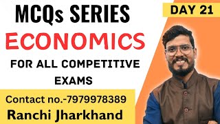 Economics MCQs Series  Day 21  UGCNETSETTGTPGT Economics [upl. by Zertnom]