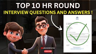 Top 10 HR Interview Questions amp Answers for Freshers  Most asked HR Interview Questions [upl. by Aennil]