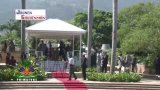 Gouvènman Martelly  Lamothe la rann yon bèl Omaj ak Toussaint Louverture [upl. by Yonina]