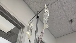 Remicade Crohns treatment day join me live crohns volg [upl. by Ecirtnom]