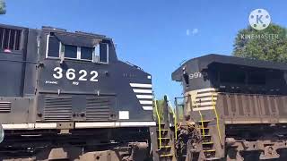 Railfanning Manassas featuring a 1929 ford trimotor airplane [upl. by Behl]