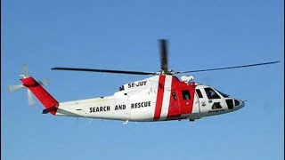 COAST GUARD Sikorsky S76 Spirit Flyby coastguard helicopter s76spirit aviation flyby [upl. by Naig]