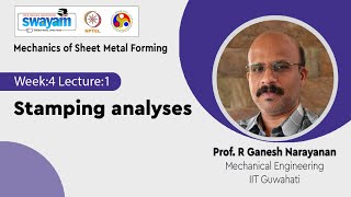 Lec 8 Stamping analyses [upl. by Attalie]