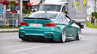 BMW M3 F80 Compilation  Burnouts Drifts Accelerations [upl. by Womack]