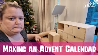 Advent Calendar Day 1 amp 2  Making an Advent Calendar Part 2  INFJ Vlog [upl. by Atiuqer]