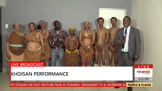 Khoisan Tribe Dance on People amp Places  Biggest Braai Build up [upl. by Yelrac511]