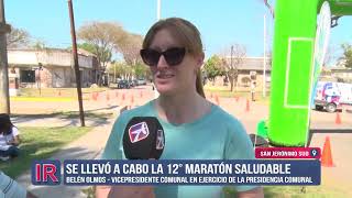 Se corrió la 12ª Maratón Saludable San Jerónimo Sud parte 3 [upl. by Neeruan]