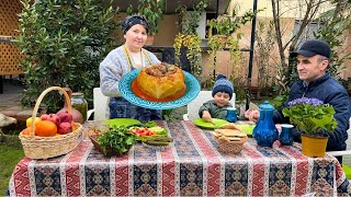 Stuffed cabbage The Taste And Aroma Of Home Warmth Village life [upl. by Yasdnyl66]