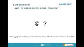 Webinar quotOnline und Rechtquot OnlineCamp Stifterhelfende [upl. by Celia]