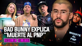 BAD BUNNY EXPLICA TEKASHI EN PROBLEMAS Y NICKY JAM SE RETRACTA [upl. by Ajtak]