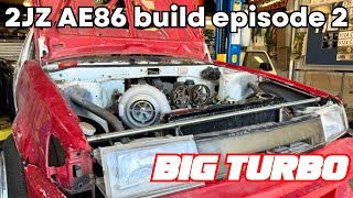 2JZ AE86 Build Episode 2 [upl. by Airamat]