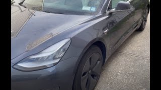 Tesla Model 3 Brake Service and Tire Inspection and Rotation [upl. by Brynne]