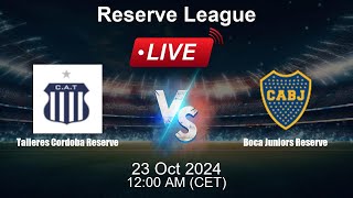 🔴 LIVE Talleres Cordoba Reserve vs Boca Juniors Reserve  Animated Live Football Stream [upl. by Durwood904]