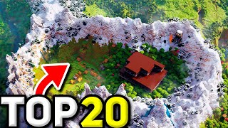 TOP 20 BEST NEW SEEDS For MINECRAFT 121 Minecraft Bedrock Edition Seeds [upl. by Torrell]