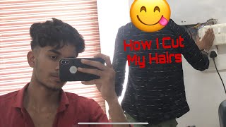 How I Cut My Hairs  A New Event Of Navaratri In This Video [upl. by Giesser298]