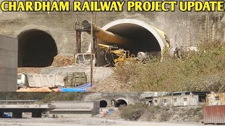 Rishikesh Karanprayag Rail Project Latest Update 2023  Chardham Railway Tunnel Work  Part 1 [upl. by Asquith475]