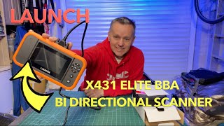 LAUNCH X431 Elite Bi Directional Scanner Review For BMW VW Audi Group amp Mercedes Benz [upl. by Giana]